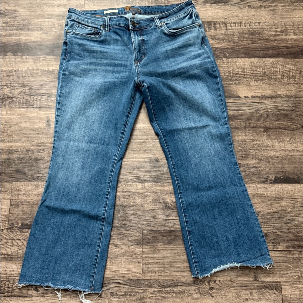 Kut from the Kloth Dark Blue Flare Jeans